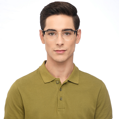 John Jacobs Online Rose Gold Full Rim Cat Eye right side