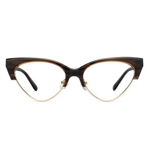 John Jacobs Online Gold Full Rim Cat Eye right side