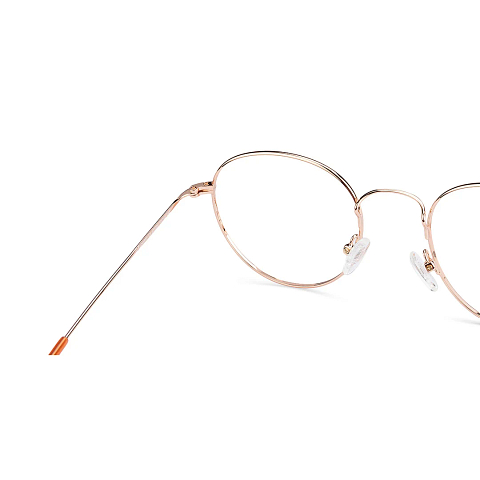 John Jacobs Online Gold Full Rim Round right side