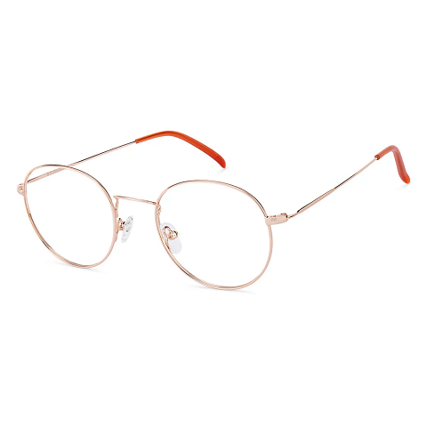 John Jacobs Online Gold Full Rim Round right side