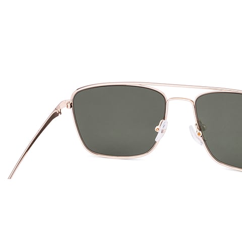 John Jacobs Gold Full Rim Square right side