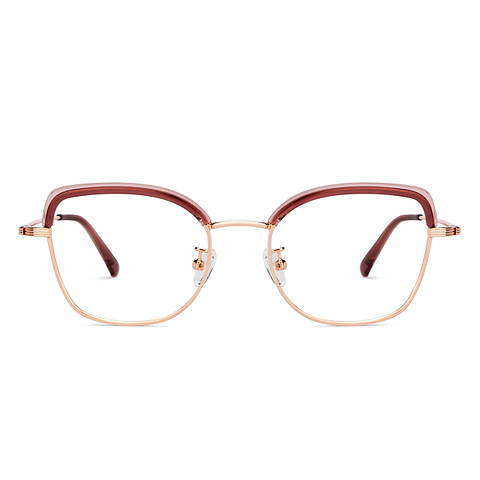 John Jacobs Online Gold Full Rim Cat Eye right side