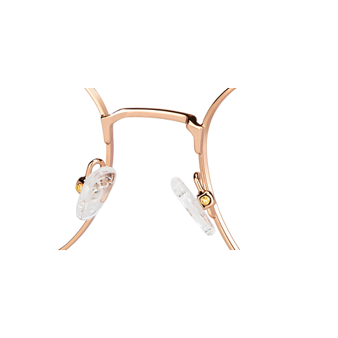 John Jacobs Online Gold Full Rim Geometric left side