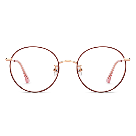 John Jacobs Online Gold Full Rim Round right side