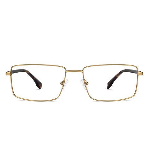 John Jacobs Online Gold Full Rim Rectangle right side