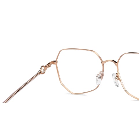 John Jacobs Online Gold Full Rim Square right side