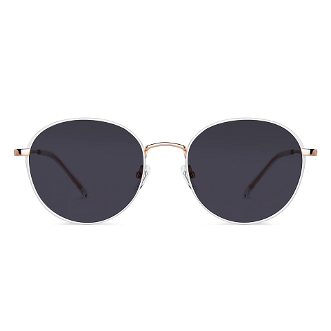 John Jacobs Online Light Gold Full Rim Round right side