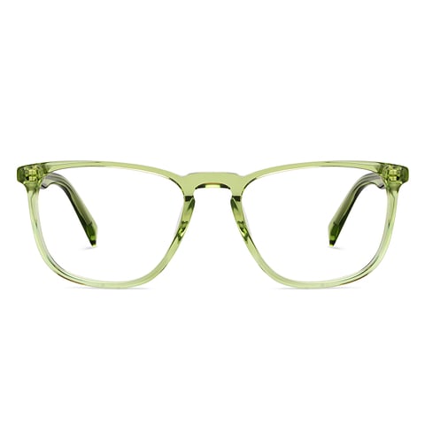 John Jacobs Online Green Full Rim Square left side