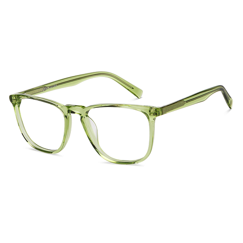 John Jacobs Online Green Full Rim Square right side