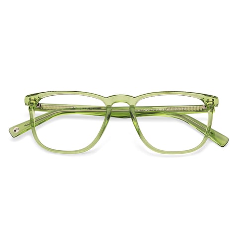 John Jacobs Online Green Full Rim Square left side