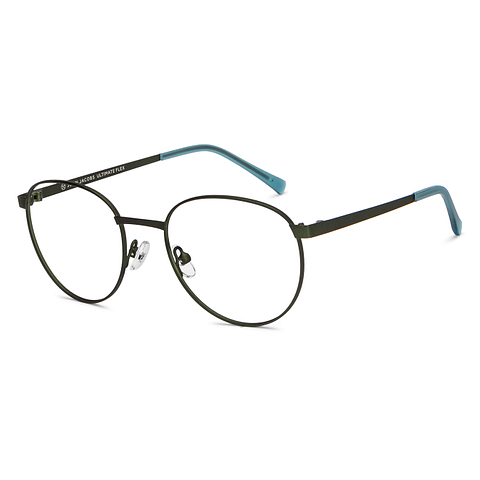 John Jacobs Online Green Full Rim Round right side