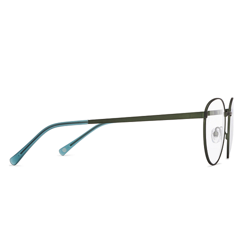 John Jacobs Online Green Full Rim Round left side