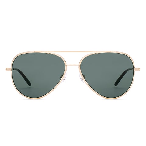 John Jacobs Gold Full Rim Aviator right side