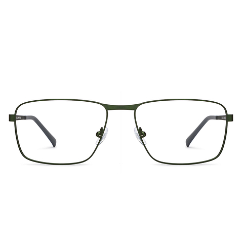 John Jacobs Online Green Full Rim Square left side