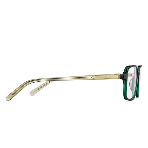 John Jacobs Online Green Full Rim Square left side