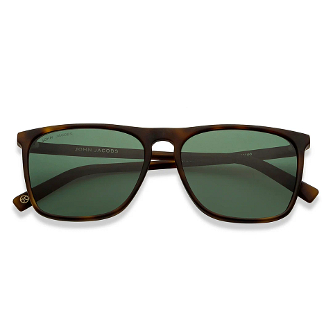 John Jacobs Online Tortoise Full Rim Rectangle left side