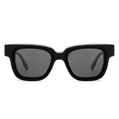 John Jacobs Online Black Full Rim Square right side