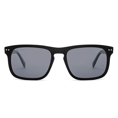 John Jacobs Black Full Rim Square right side