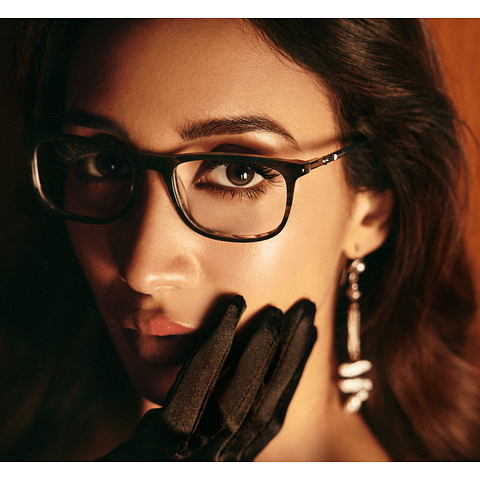 John Jacobs Gray Full Rim Rectangle left side John Jacobs Gray Full Rim Rectangle left side