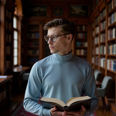 John Jacobs Gray Full Rim Round left side