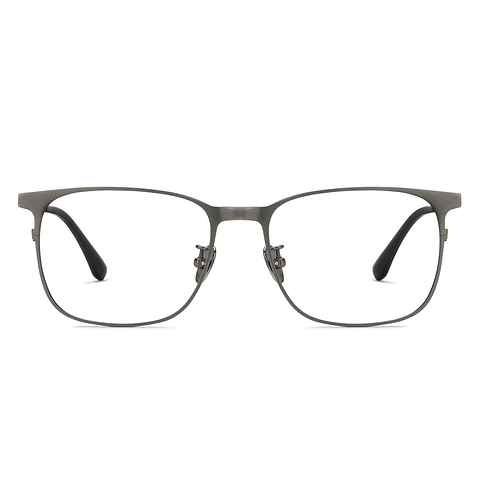 John Jacobs Gunmetal Full Rim Square right side
