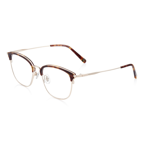 John Dillinger Light Brown Half Rim Wellington right side