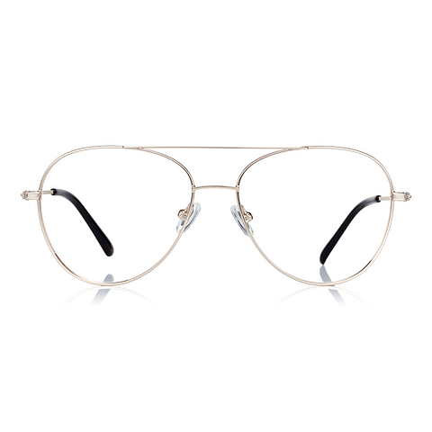 John Dillinger Gold Full Rim Teardrop left side
