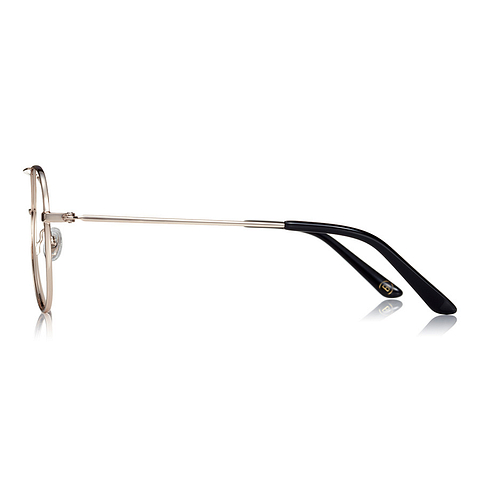 John Dillinger Gold Full Rim Teardrop left side