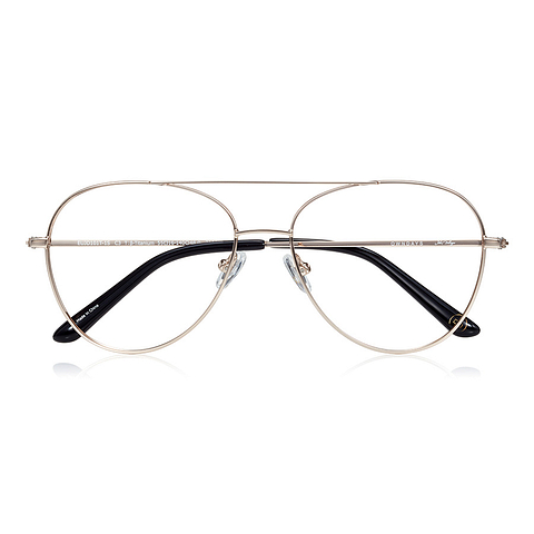 John Dillinger Gold Full Rim Teardrop right side