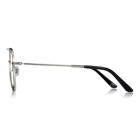 John Dillinger Silver Full Rim Teardrop right side