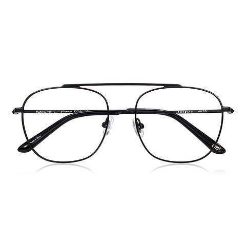 John Dillinger Black Full Rim Wellington right side