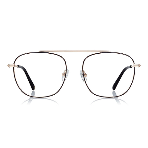 John Dillinger Black Full Rim Wellington left side