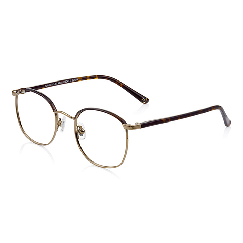 John Dillinger Light Brown Full Rim Rectangle right side