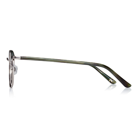 John Dillinger Green Full Rim Wellington left side