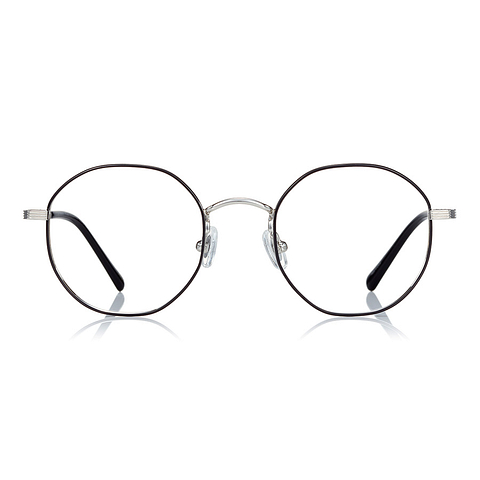 John Dillinger Black Full Rim Round left side