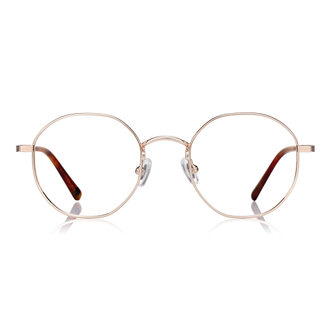 John Dillinger Gold Full Rim Round left side