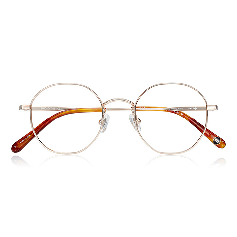 John Dillinger Gold Full Rim Round right side