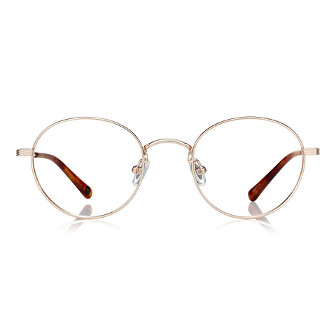 John Dillinger Gold Full Rim Polygon left side