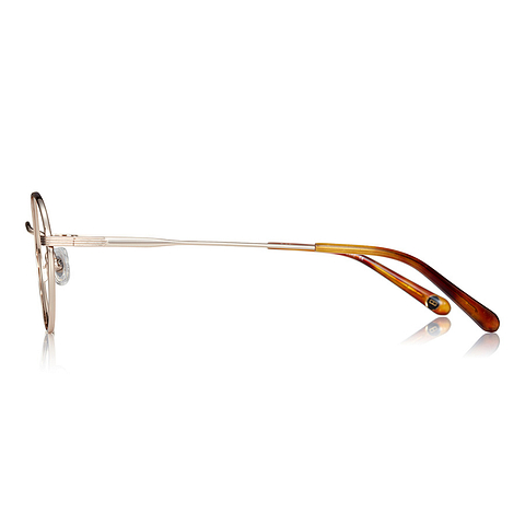 John Dillinger Gold Full Rim Polygon left side