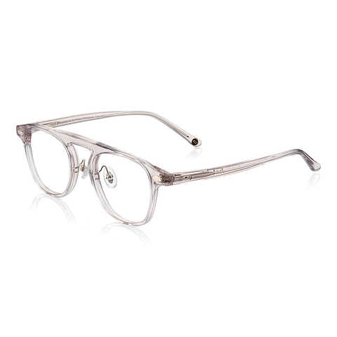 John Dillinger Light Gray Full Rim Rectangle right side