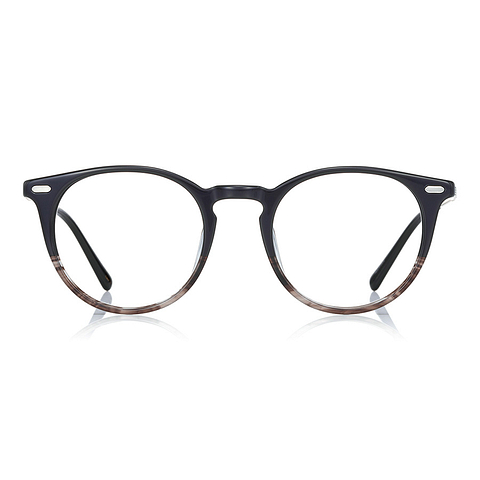 John Dillinger Black Full Rim Boston left side