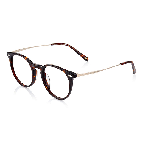 John Dillinger Light Brown Full Rim Boston right side