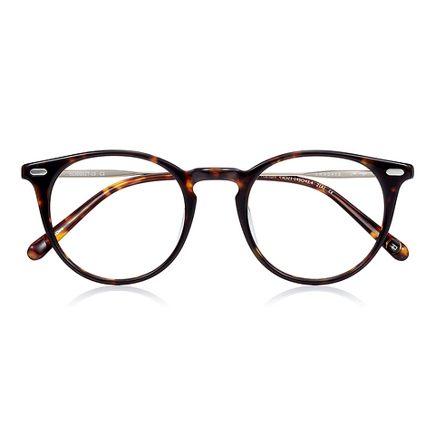 John Dillinger Light Brown Full Rim Boston right side