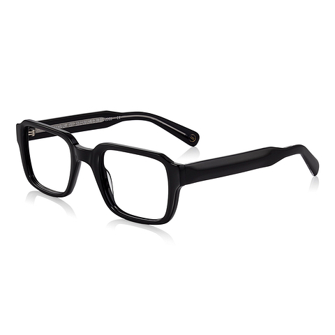 John Dillinger Black Full Rim Wellington right side