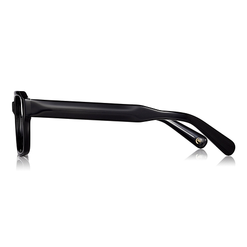 John Dillinger Black Full Rim Wellington left side