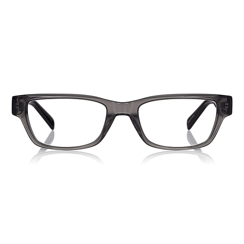 John Dillinger Light Gray Full Rim Rectangle left side