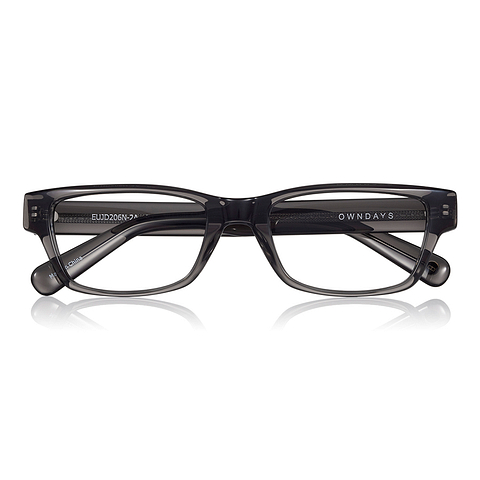 John Dillinger Light Gray Full Rim Rectangle right side