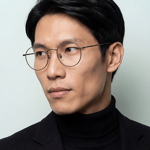 John Dillinger Mid Gunmetal Full Rim Round right side