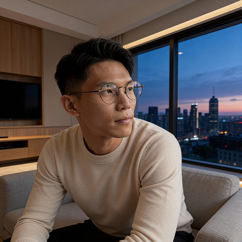 John Dillinger Mid Gunmetal Full Rim Round right side