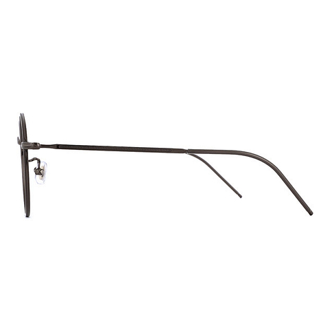 John Dillinger Mid Gunmetal Full Rim Round left side